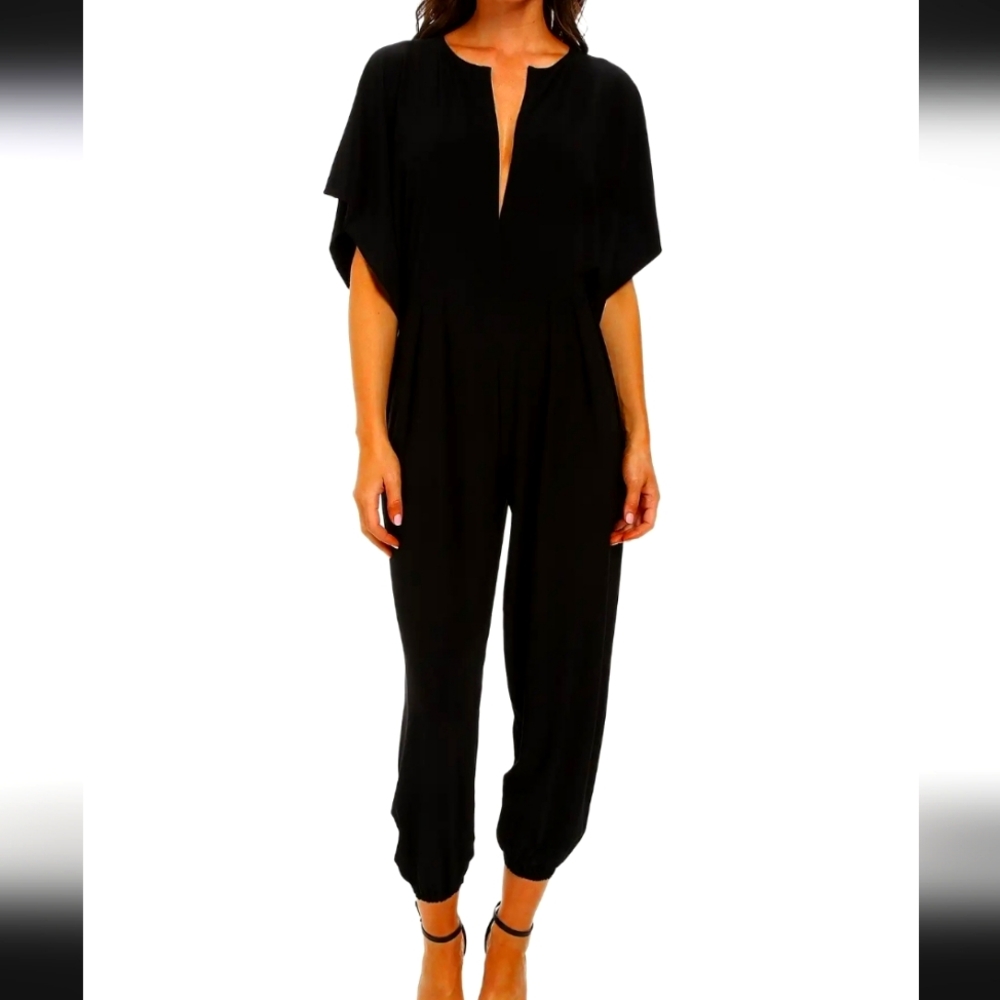 Norma Kamali Rectangle Jog Jumpsuit